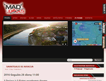 Tablet Screenshot of madpilots.lt